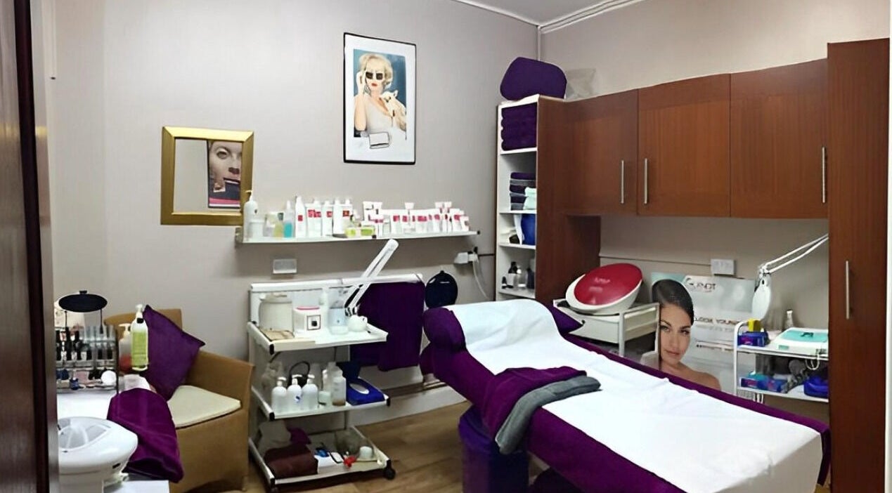 Eden Beauty Therapy treatment room with relaxing decor, located in Edenbridge, England, GB.