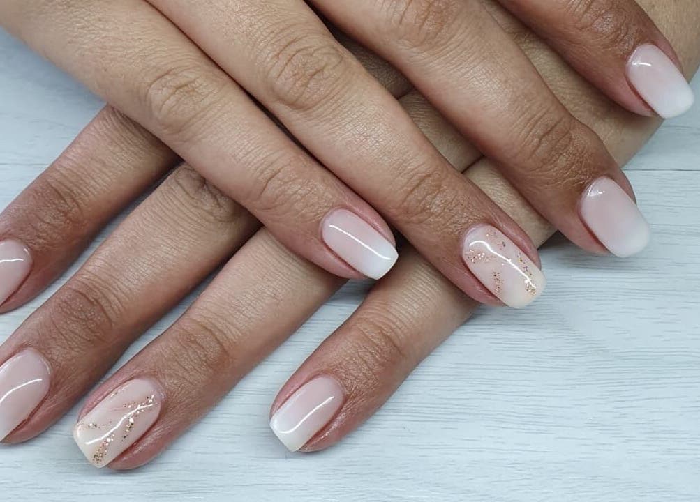 Elegant manicured nails at ALS Beauty, Cape Town, Western Cape, ZA, showcasing a classic design.