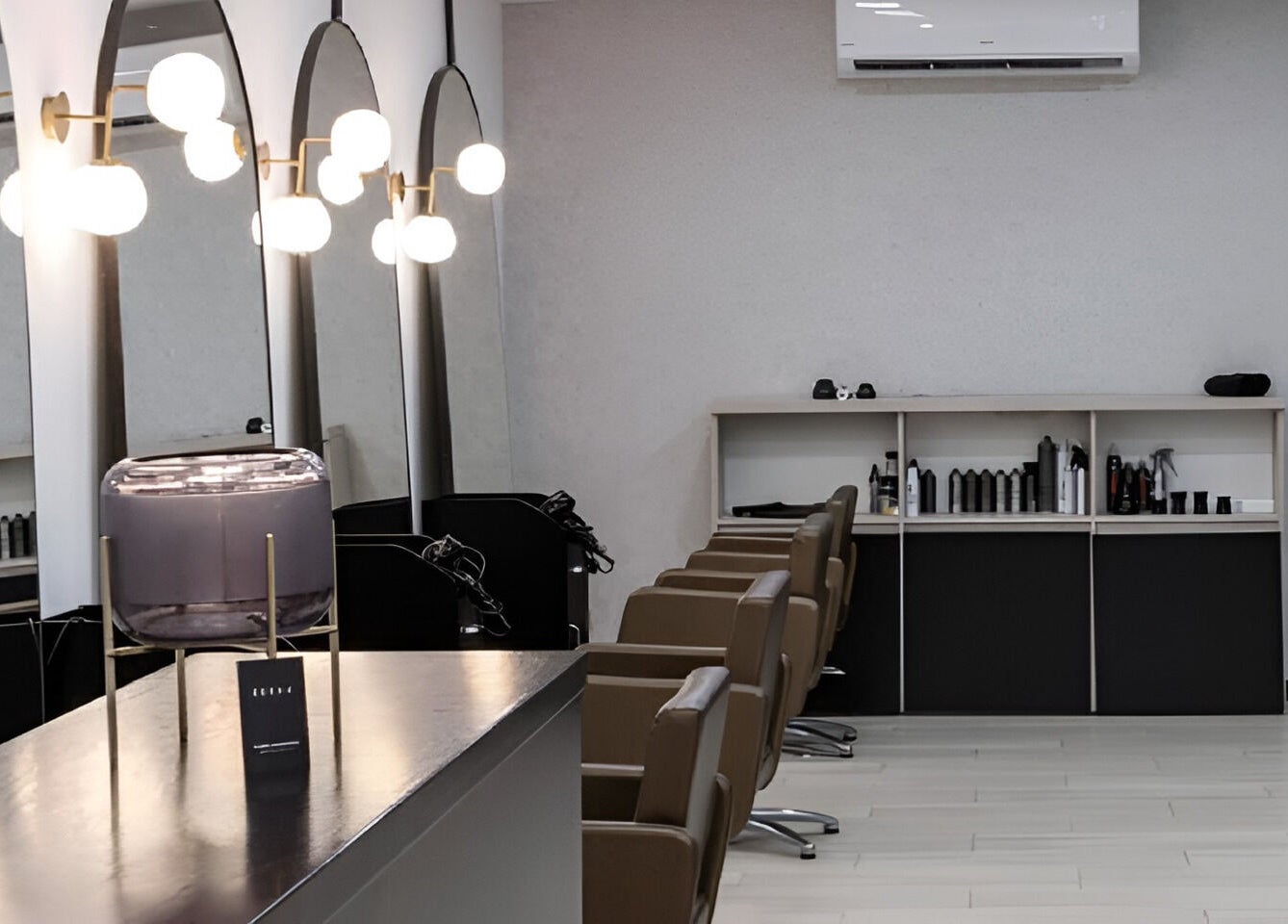 Modern chairs and sleek design at Elena Salon Sliema, Sliema, MT, showcasing a luxurious beauty experience.