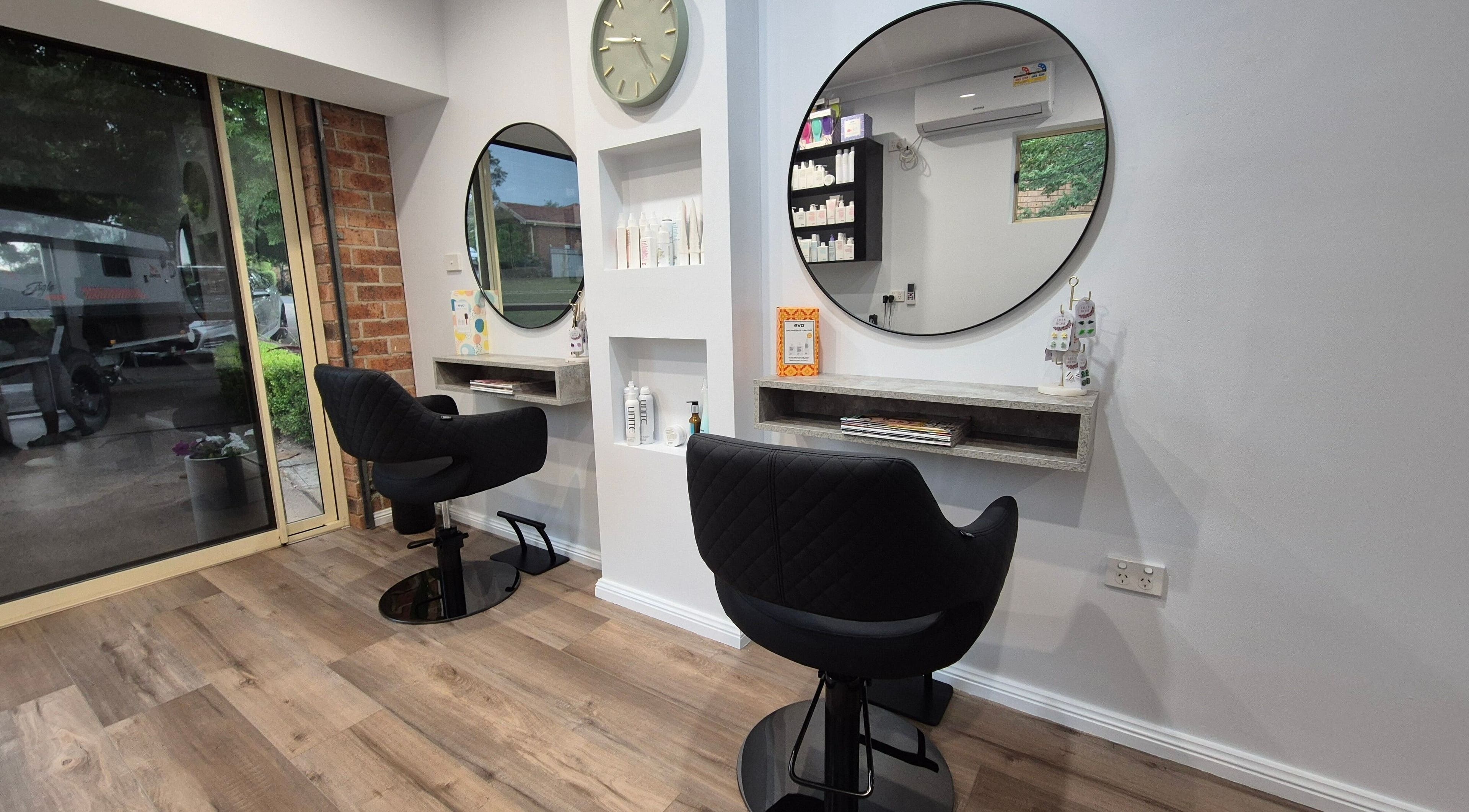 Elegant styling chairs at House of Hair by Paige in Orange, New South Wales, AU.