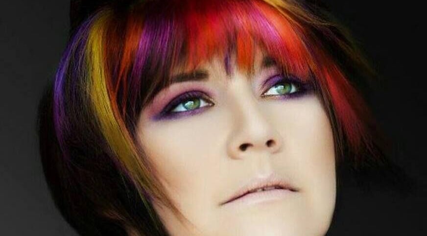 Vibrant hair color at MB Hairdressing Based at Cheryl's Barbers, Barnsley, England, GB.