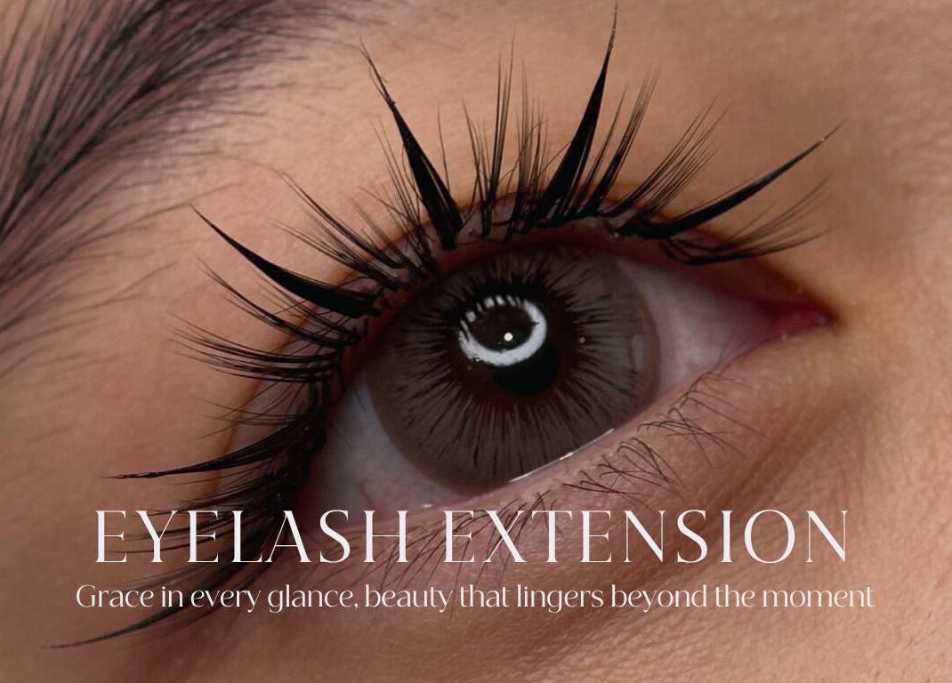 Close-up of eyelash extensions at SoiRee Citraland, East Java, East Java, ID, showcasing meticulous beauty.