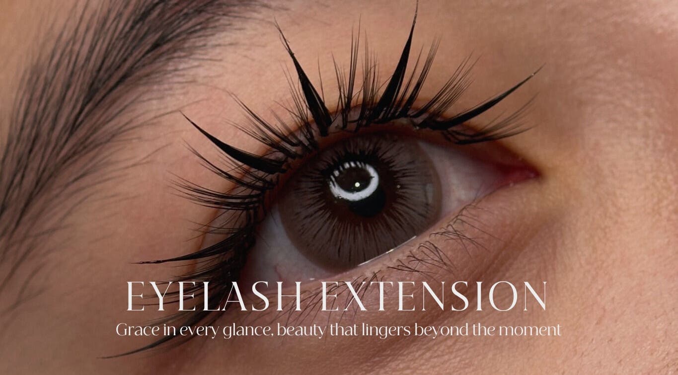 Close-up of eyelash extensions at SoiRee Citraland, East Java, East Java, ID, showcasing meticulous beauty.