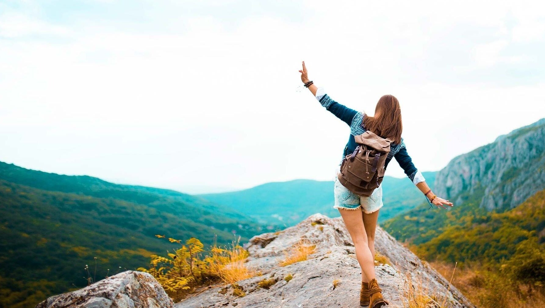 Woman enjoying nature near Harmony Massage Bothell in Bothell, Washington, US.