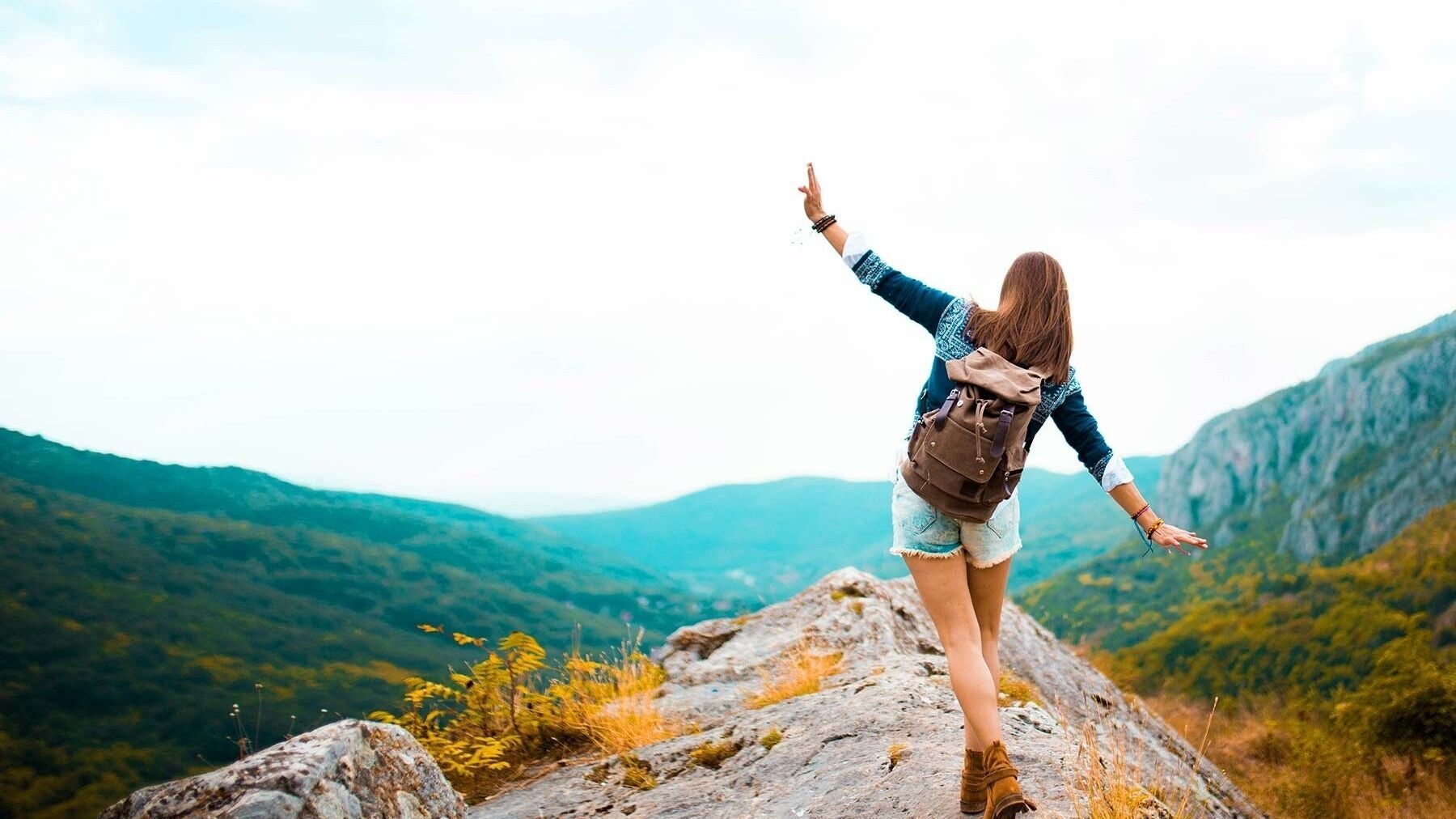 Woman enjoying nature near Harmony Massage Bothell in Bothell, Washington, US.