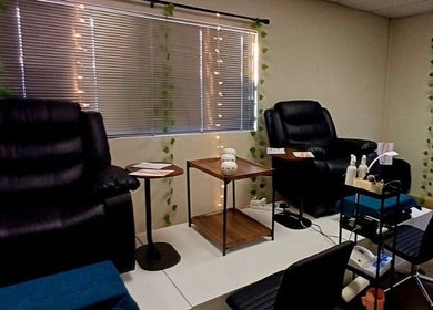 Relaxing massage chairs and decor in Beauty by Nadia, Pretoria, Gauteng, ZA for ultimate comfort.