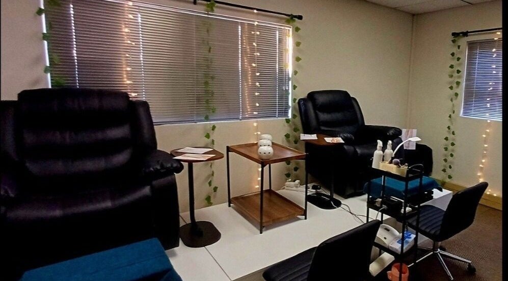 Relaxing massage chairs and decor in Beauty by Nadia, Pretoria, Gauteng, ZA for ultimate comfort.