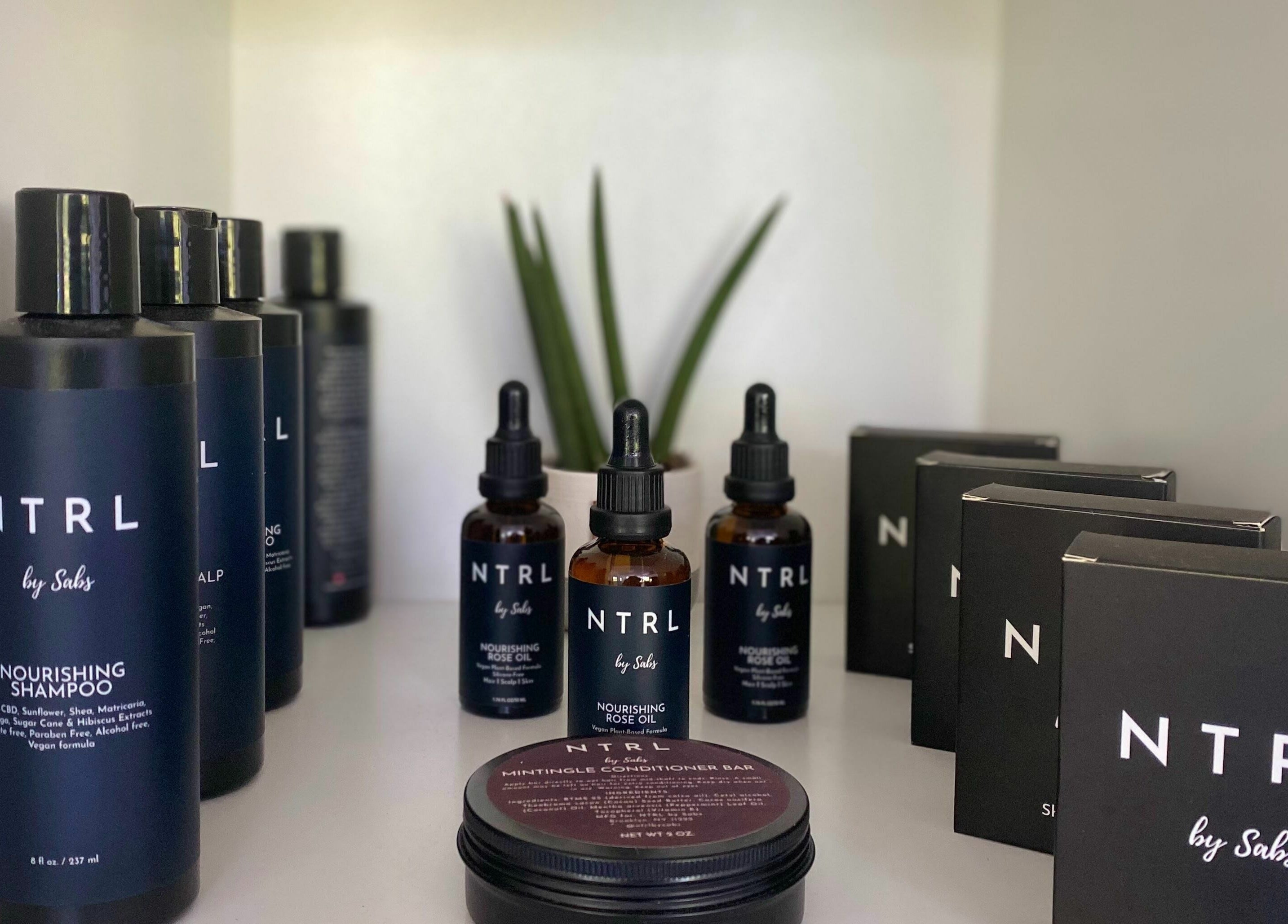 Organic hair care products at Roots Radicals North, Brewster, New York, US. Keto-friendly and vegan selection.