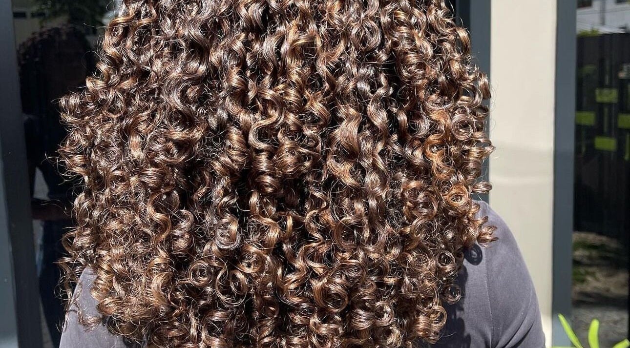 Vibrant, defined curls at Curl Babes salon, Paramaribo, Paramaribo, SR.