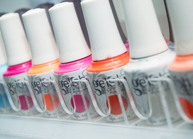 Vibrant nail polishes at Sole (Beauty for the Soul) in Arouca, Tunapuna/Piarco Regional Corporation, TT.