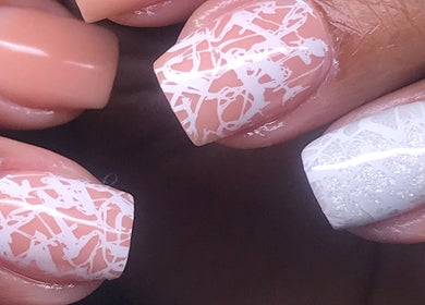 Intricate nail art at Sole (Beauty for the Soul), Arouca, Tunapuna/Piarco Regional Corporation, TT.