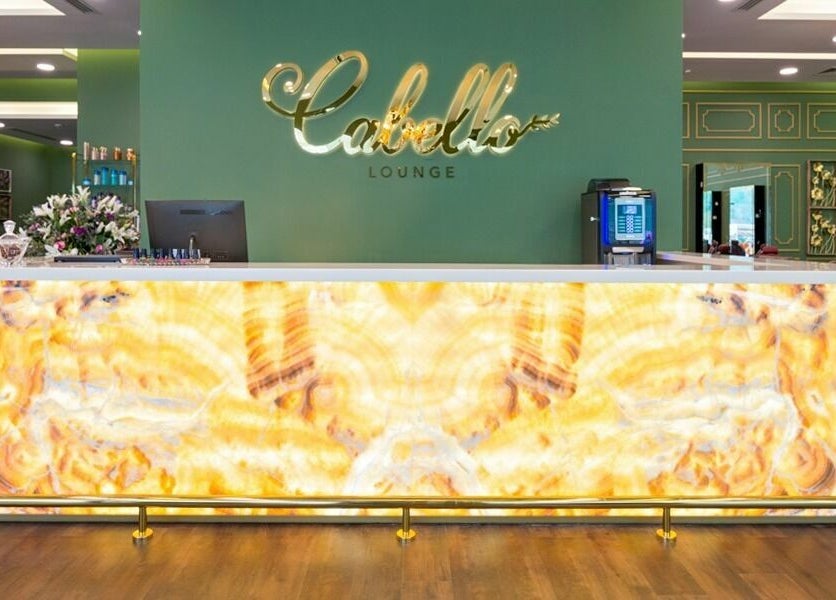 Elegant reception at Cabello Lounge - Uptown Mirdif in Dubai, Dubai, AE, featuring luxurious decor.