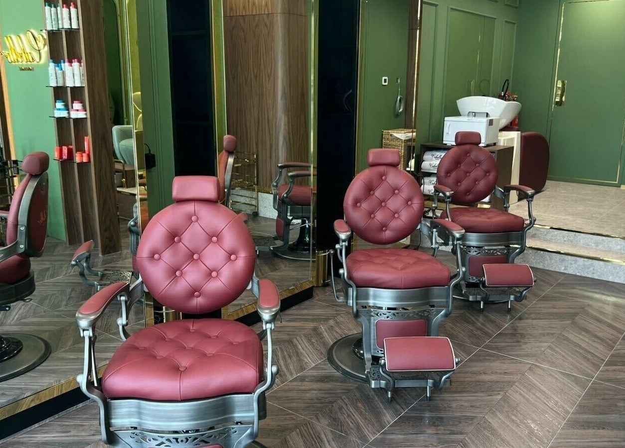 Luxurious salon chairs at Cabello Lounge - Downtown Dubai, Dubai, Dubai, AE, reflecting refined style.
