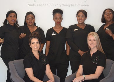 Uptown Beauty team in Hillcrest, Kwazulu-natal, ZA, showcasing their professional staff.