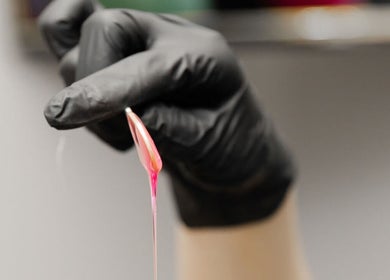 Precision waxing technique at BBare Beauty Bar, Cambridge, Ontario, CA, showcasing expert care and skill.