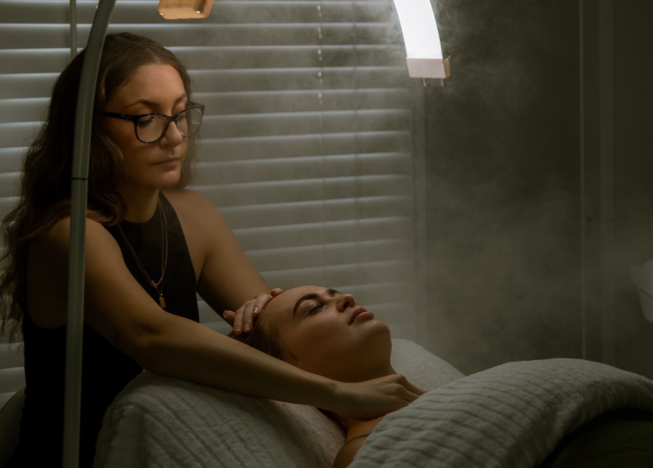 Enjoying a calming massage at Loved By Laird in Gorokan, New South Wales, AU, enhancing relaxation and wellness.