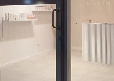 Exterior view of Bloom Beauty By Lauren in Camden, New South Wales, inviting atmosphere with modern decor.