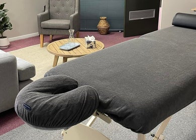 Cozy massage space at Absolute Wellbeing Mind & Body Pty Ltd, Ballarat Central, Victoria, AU.