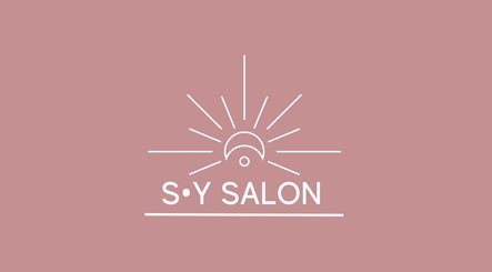 S Y SALON Stockton logo in rose color, located in Stockton-on-tees, England, GB. Stylish and welcoming.