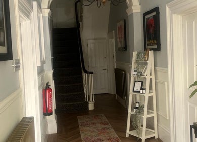 Charming hallway at Kitson Care in Wolverhampton, England, GB featuring classic decor and a cozy ambiance.