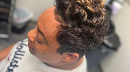 Stylish pixie haircut at New Vision Hair Studio in Columbia, South Carolina, US.