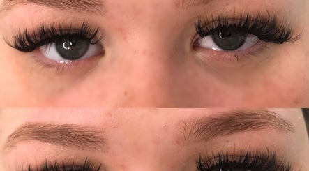Stunning eyelash extensions at Makeup By Paige Budworth, Barnsley, England, GB
