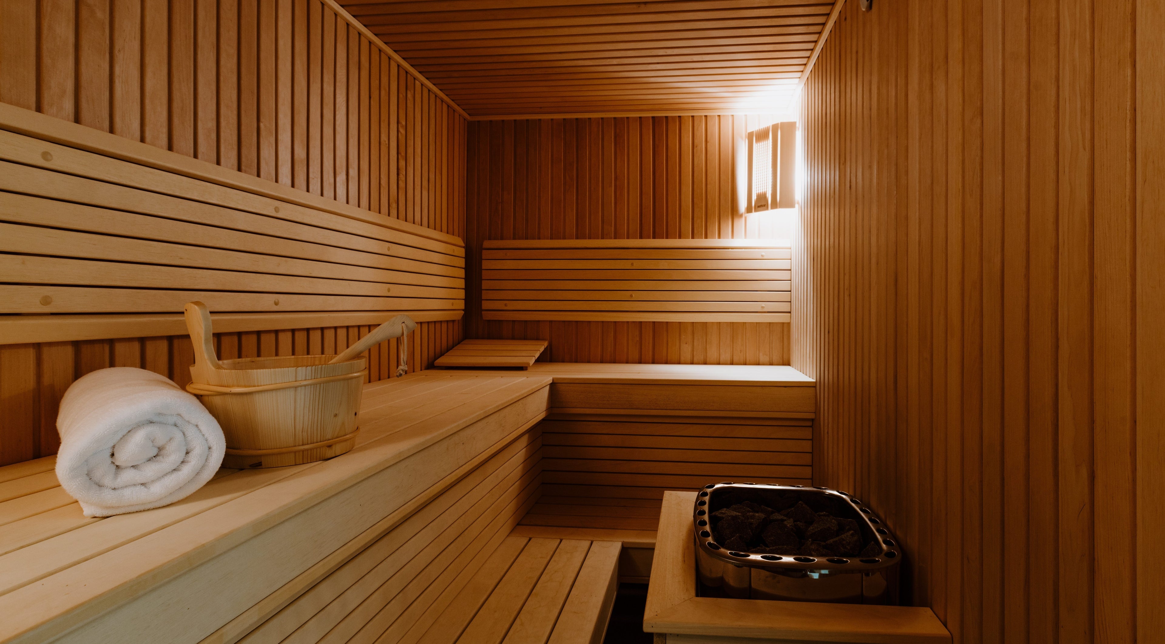 Intérieur d'un sauna au La Tour Hassan Palace, Rabat, Rabat-salé-kénitra, MA.