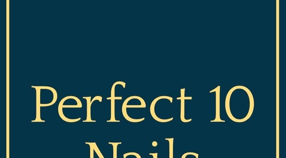 Perfect 10 Nails and Beauty logo, located in Burbage, England, GB, showcasing elegant typography.