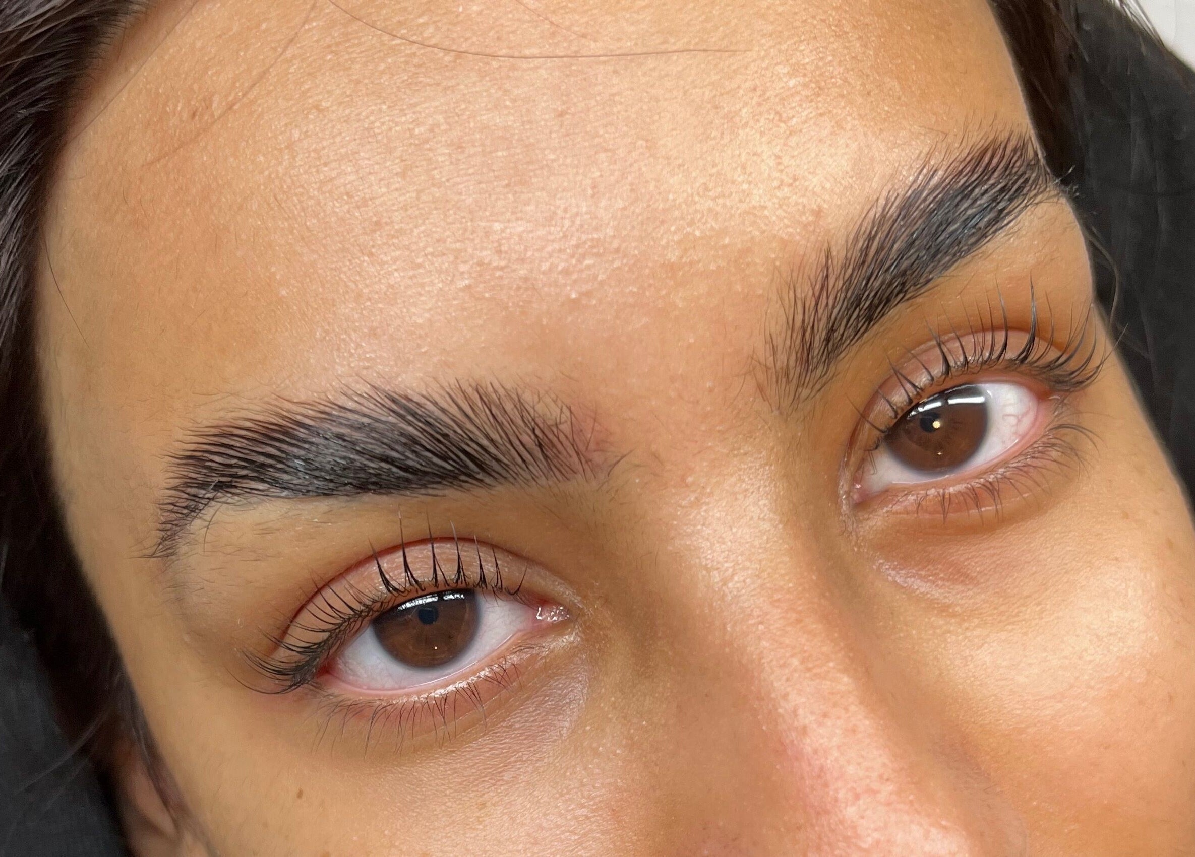 Close-up of expertly crafted lashes at Lashed in London, London, England, GB showcasing defining beauty.