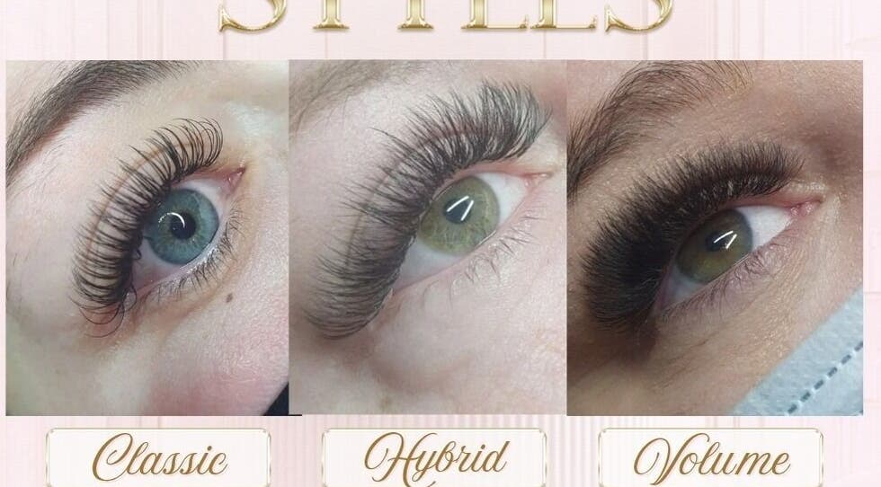 Eyelash styles - Classic, Hybrid, Volume at No. 1 Hair - Beauty Mobile Therapist, Bognor Regis, England, GB.