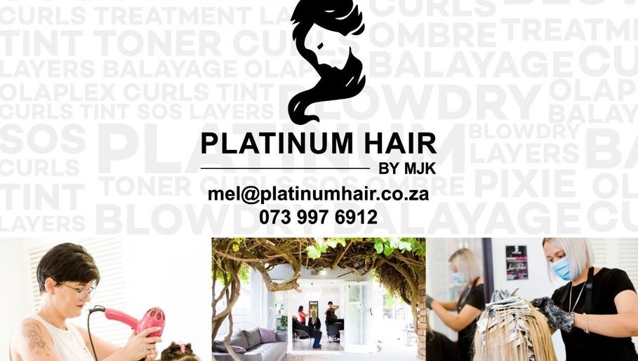 Inside look at Platinum Hair Plumstead salon in Cape Town, Western Cape, ZA with stylists at work.