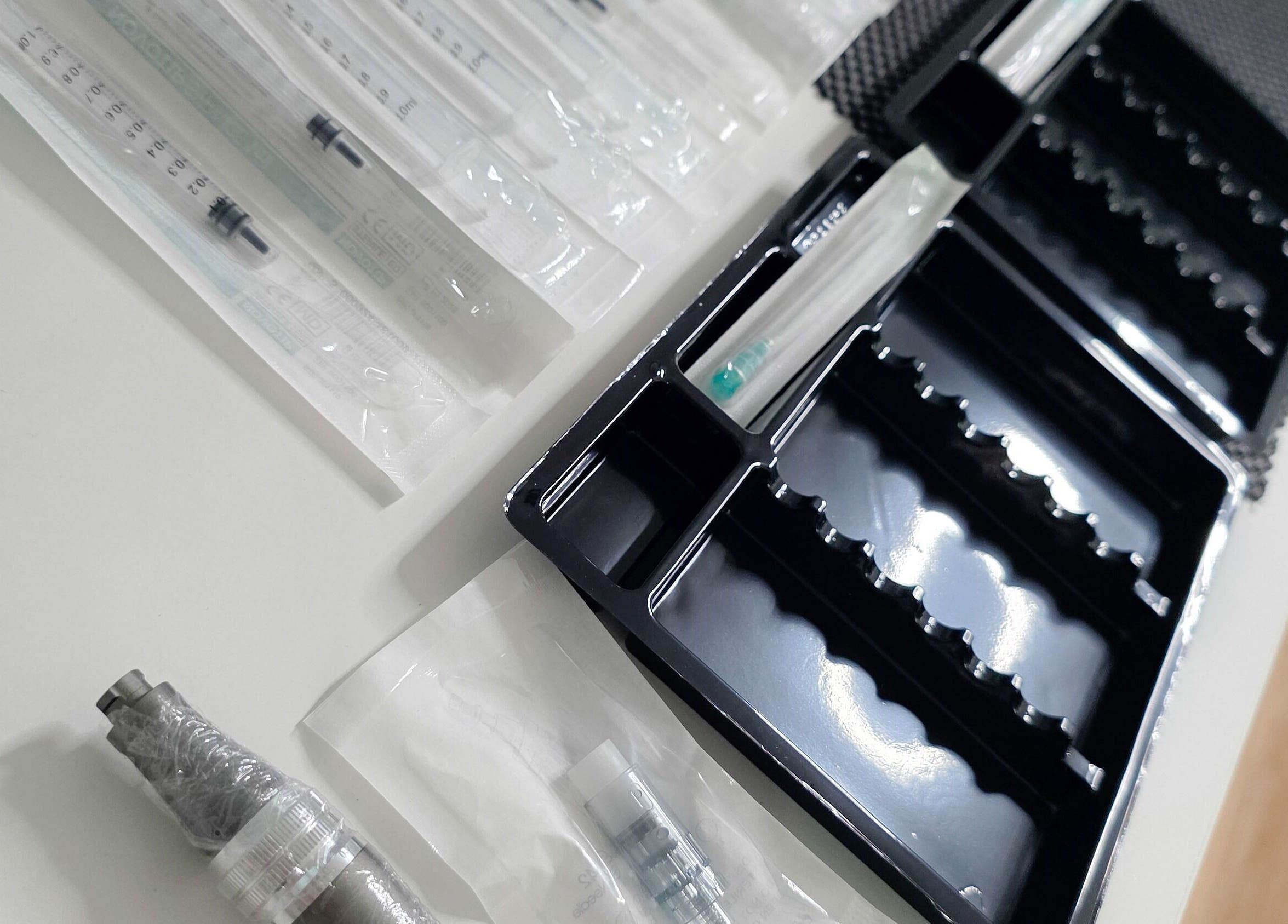 Professional beauty tools at RD Nails & Beauty Clinic, Peterborough, Cambridgeshire, GB.