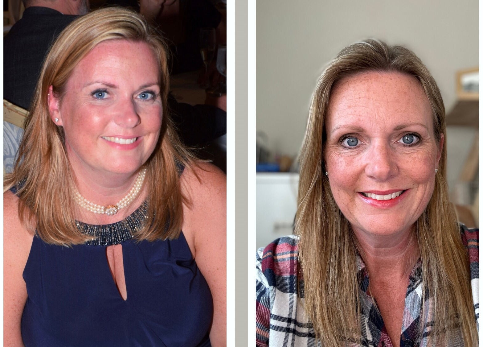 Smiling client transformation at The 121 Diet by Cambridge Weight Plan with Vanessa in UK, UK, GB.