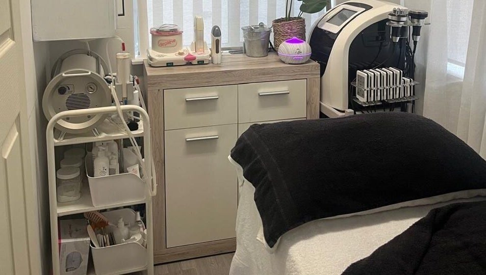 Cozy treatment room at Chelle Aesthetic & Beauty Specialist in Cape Town, Western Cape, ZA.