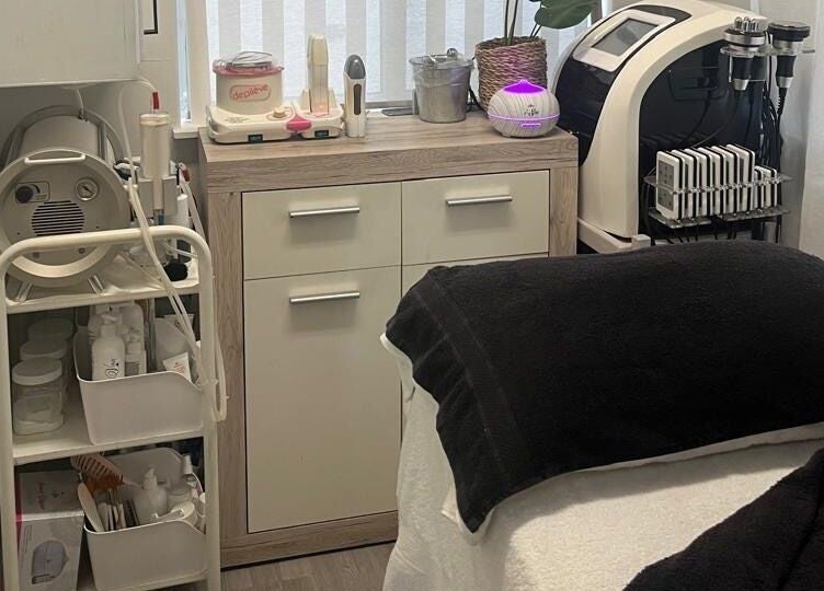 Cozy treatment room at Chelle Aesthetic & Beauty Specialist in Cape Town, Western Cape, ZA.