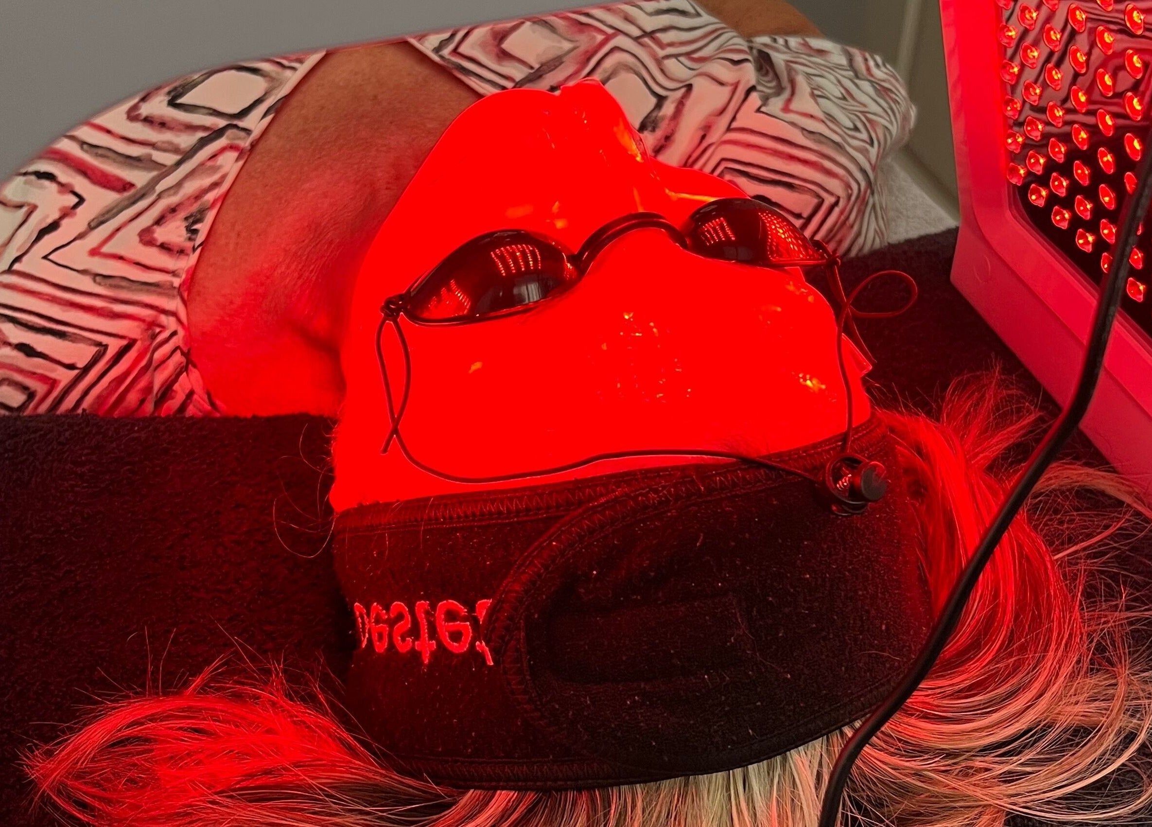 LED light therapy at Chelle Aesthetic & Beauty Specialist, Cape Town, Western Cape, ZA.