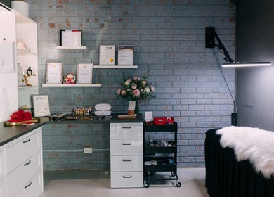 Miss Mai Artistry and Co interior showcasing a relaxing treatment area in Mount Evelyn, Victoria, AU.