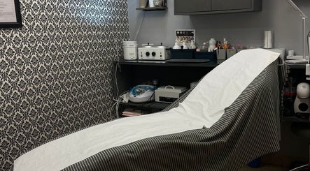 Treatment room at Body&Soul at Brash, Wexford, County Wexford, IE with a comfortable therapy bed.