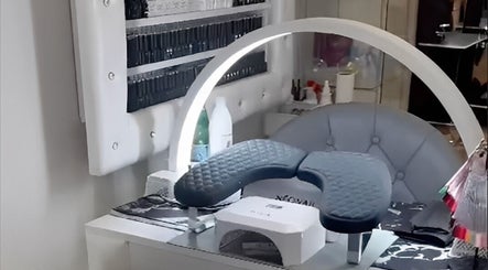 Luxurious nail care station at Body&Soul at Brash, Wexford, County Wexford, IE with modern decor and tools.