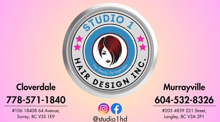 Studio 1 Hair Design (Cloverdale)