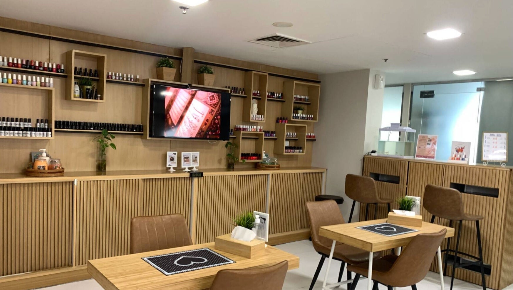 Modern interior of La Poupee Home Service - Abu Dhabi, featuring elegant seating in Abu Dhabi, Abu Dhabi, AE.