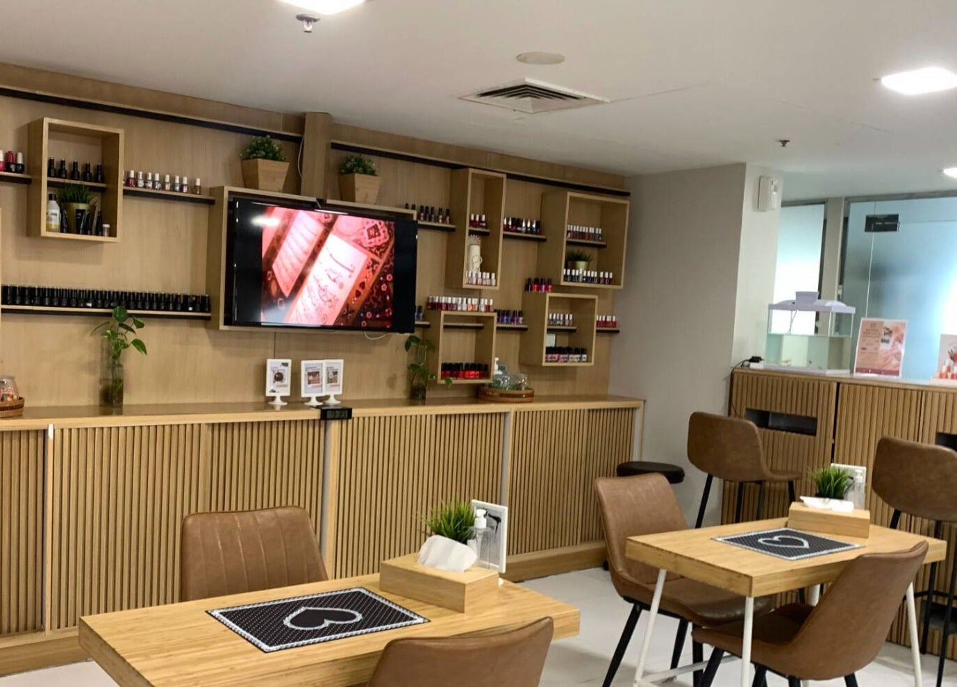 Modern interior of La Poupee Home Service - Abu Dhabi, featuring elegant seating in Abu Dhabi, Abu Dhabi, AE.