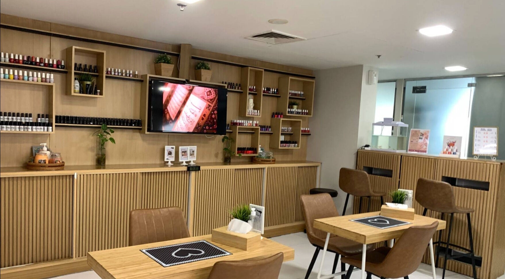 Modern interior of La Poupee Home Service - Abu Dhabi, featuring elegant seating in Abu Dhabi, Abu Dhabi, AE.