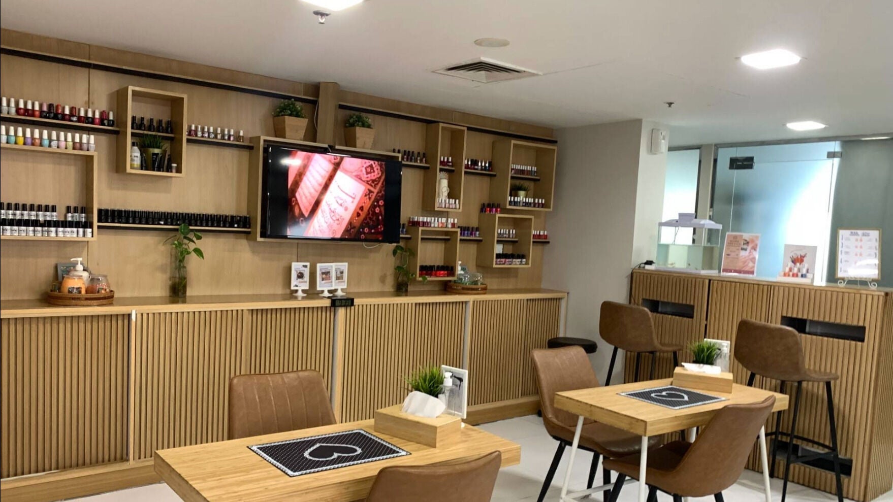 Modern interior of La Poupee Home Service - Abu Dhabi, featuring elegant seating in Abu Dhabi, Abu Dhabi, AE.