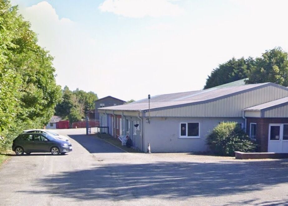 Exterior of Serenity Beauty and Skincare Salon Ltd in Llangefni, North Wales, GB on a sunny day.