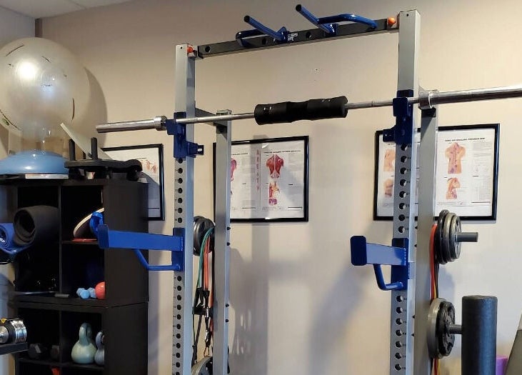 Joy Wellness for Life fitness area with gym equipment in Holbrook, Massachusetts, US.