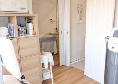Serene treatment room at Contour Studio Perth, Yokine, Western Australia, AU, equipped for beauty and wellness.