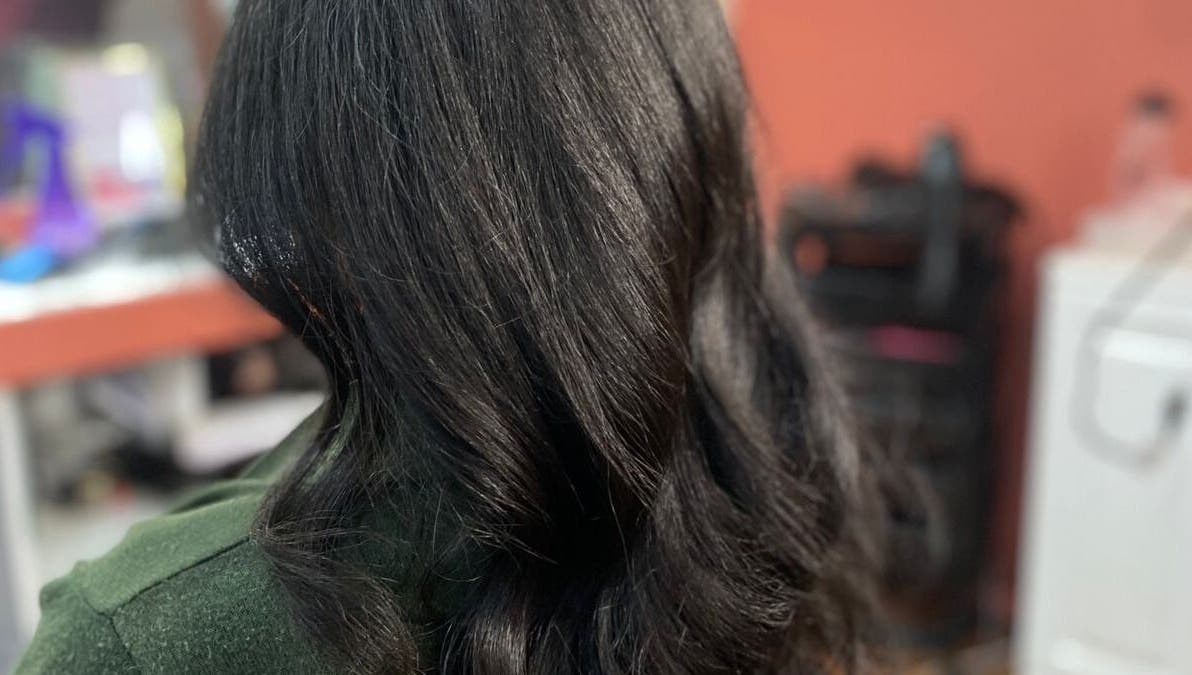 Glossy, styled hair at YARGs Beauty Creations Salon & Spa Ltd Trinidad, Tunapuna, Tunapuna/Piarco Regional Corporation, TT.