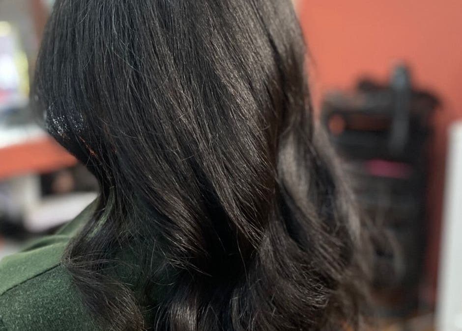 Glossy, styled hair at YARGs Beauty Creations Salon & Spa Ltd Trinidad, Tunapuna, Tunapuna/Piarco Regional Corporation, TT.