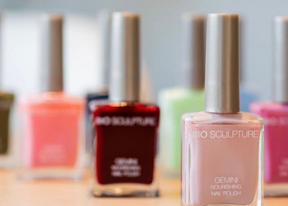 Vibrant nail polish collection at Practically Perfect in Every Way, Tewin, England, GB.